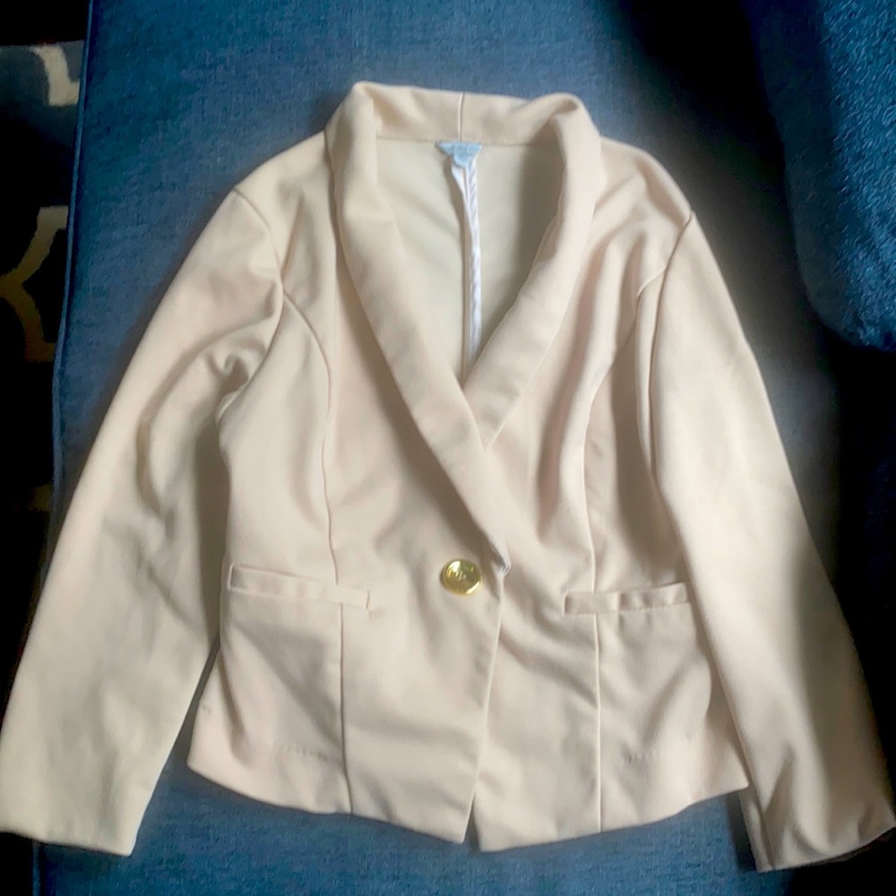 Tan blazer